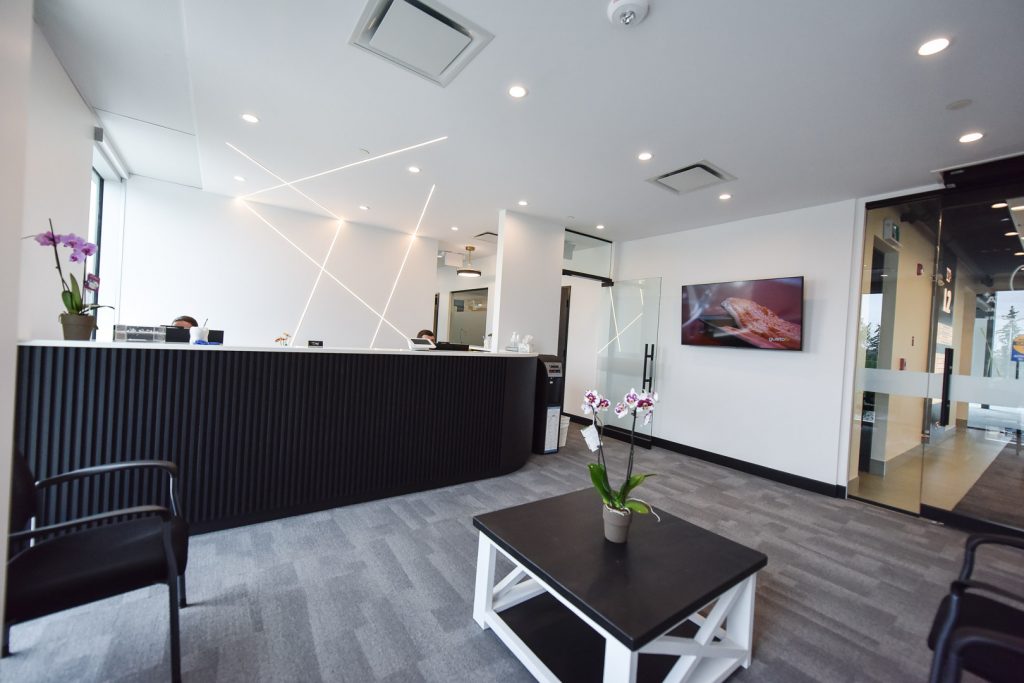 Warm & Welcoming Reception Area | Nova Dental Care | General & Family Dentist | Bow Trail | SW Calgary