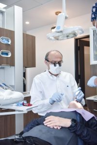 Dr. Ali Givehchian with Patient | Nova Dental Care | General & Family Dentist | Bow Trail | SW Calgary